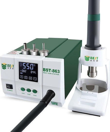 Best Σταθμός Κόλλησης Ρεύματος 1200W με Ρύθμιση Θερμοκρασίας