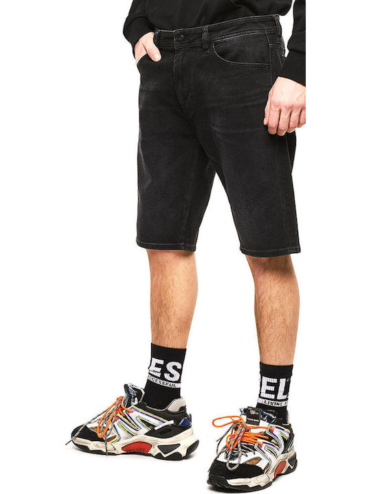 Thoshort Men's Shorts Jeans Black