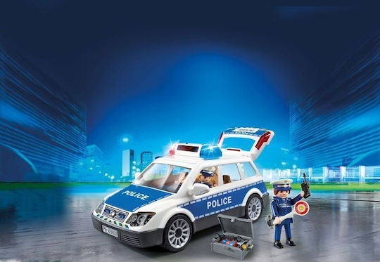 Playmobil City Action Squad Car with Lights and Sound for 4-10 years old