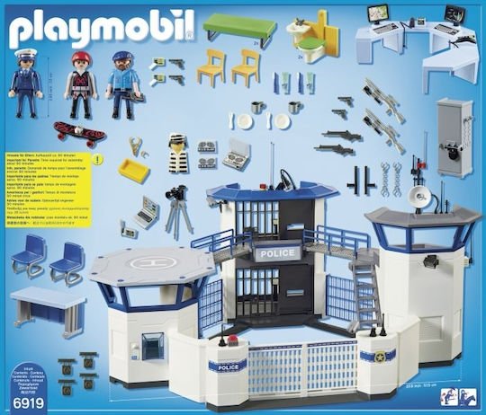 Playmobil City Action Police Headquarters with Prison for 4-10 years old