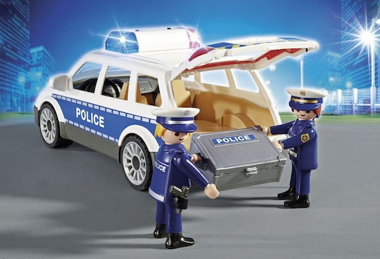 Playmobil City Action Squad Car with Lights and Sound for 4-10 years old