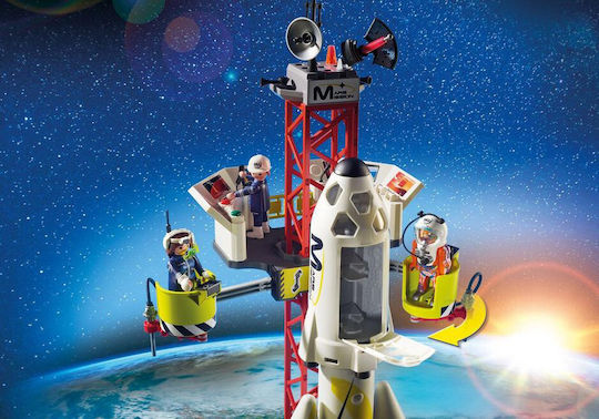 Playmobil Space Mars Rocket with Launch Pad για 6 ετών