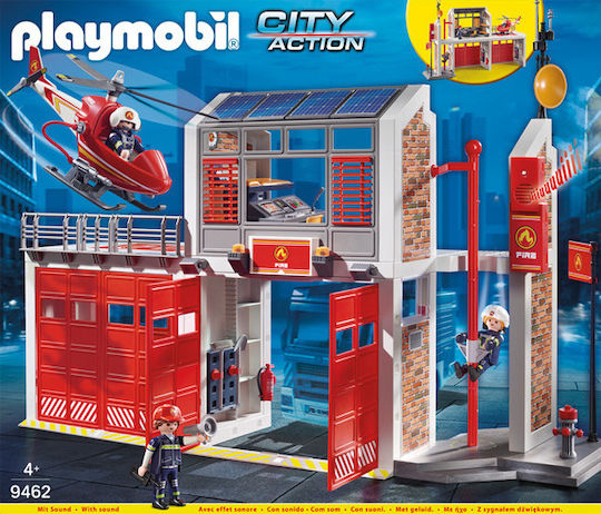 Playmobil Stadt Aktion Great Fire Station für 4+ Jahre Jahre