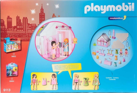 Playmobil Куфарче Живот в града Take Along Fashion Store за 4+ години години