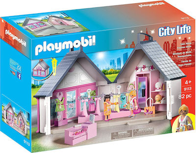 Playmobil City Life Take Along Fashion Store for 4+ years old