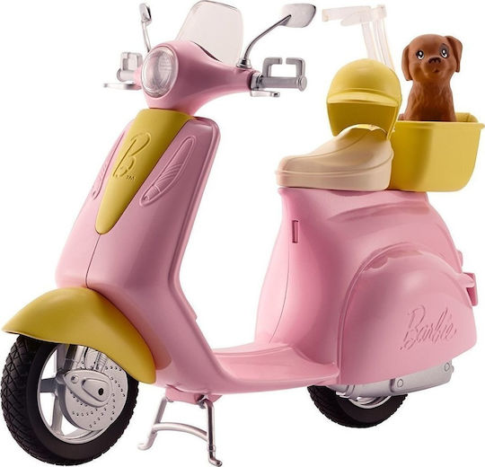 Barbie Scooter Όχημα για Κούκλες για 3+ Ετών