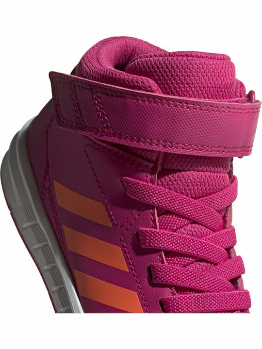 Altasport Mid Reamag Hireco Παιδικά Sneakers High με Σκρατς Hi Res Coral / Real Magenta / Cloud White