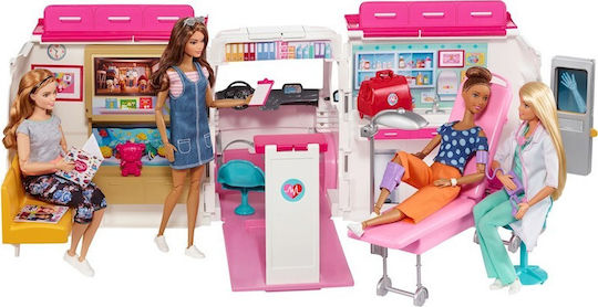 Barbie Mobile Clinic - Ambulance Doll Vehicle for 3+ years+ Years