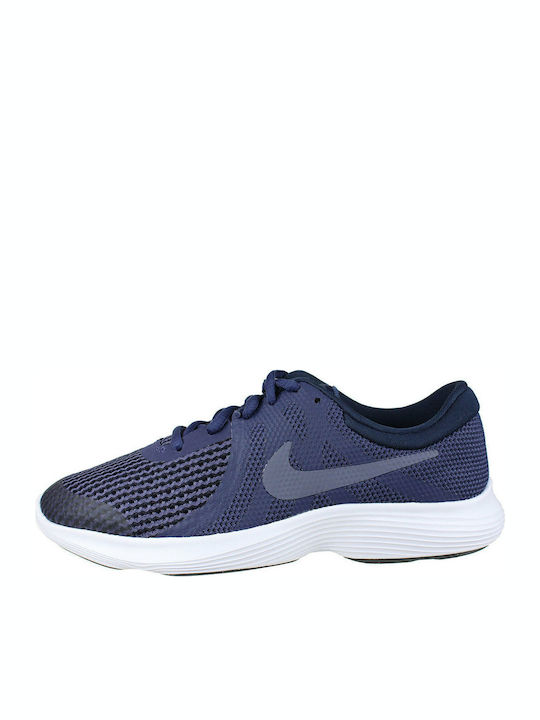 Revolution Revolution 4 GS Kids Sports Shoes Running with Laces Natural Indigo / Light Carbon