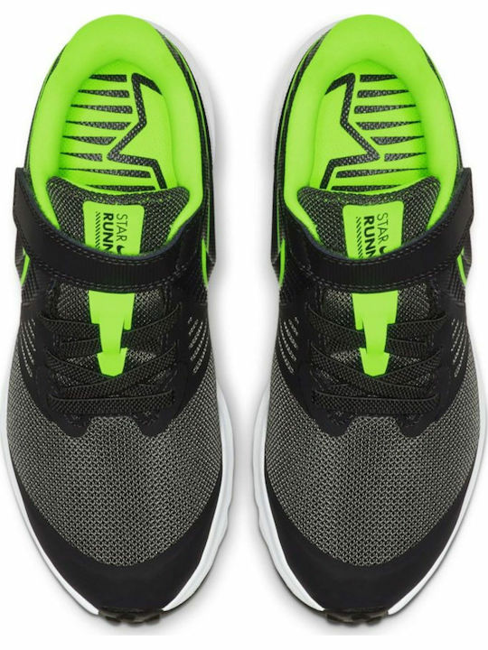 Star Runner 2 Kinder Sportschuhe Laufen mit Bügel- und Schleifenverschluss Gray