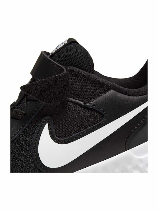 Revolution Revolution 5 Kids Sports Shoes Running with Hoop & Loop Closure Black / White / Anthracite