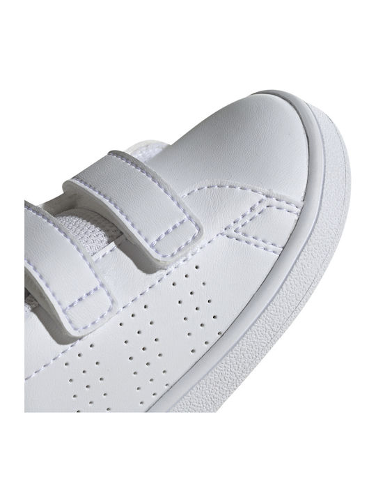 Vorteil Kinder Sneakers mit Klettverschluss Cloud White / Green / Grey Two