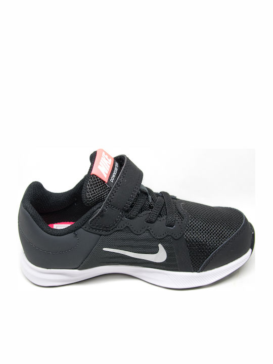 Downshifter 8 Αθλητικά Παιδικά Παπούτσια Running με Σκρατς Μαύρα