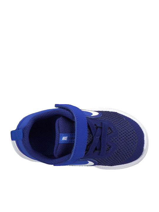 Downshifter Downshifter 9 Kids Sports Shoes Running with Hoop & Loop Closure Deep Royal Blue / Game Royal / White / Black