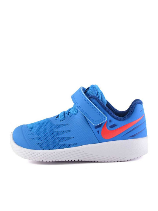 Star Runner Toddler Shoe Star Runner TD Kids Sports Shoes Running with Hoop & Loop Closure Blue