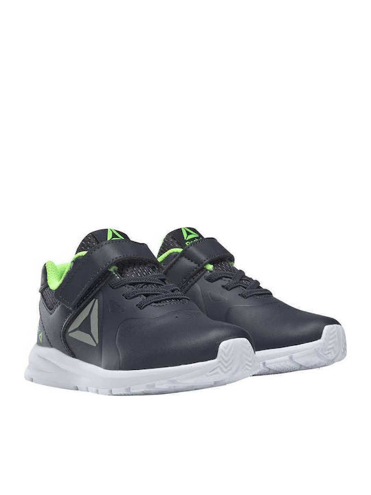 Rush Runner Αθλητικά Παιδικά Παπούτσια Running με Σκρατς Μαύρα