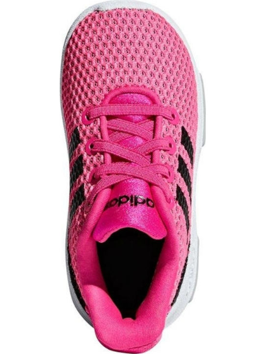 Neov Racer Kids Sports Shoes Running with Laces Fuchsia