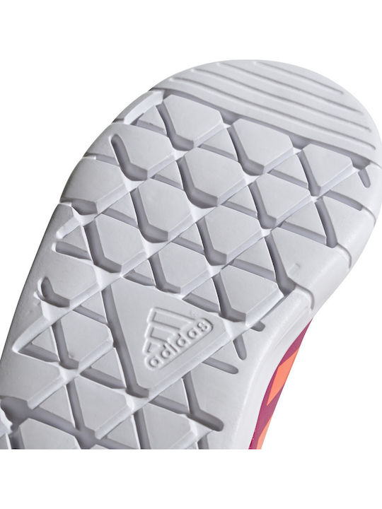 Altasport Mid Kinder Sneakers Hoch mit Klettverschluss Real Magenta / Hi Res Coral / Cloud White