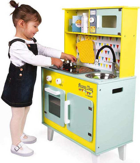 Janod Kinderküche Happy Day Big Cooker aus Holz