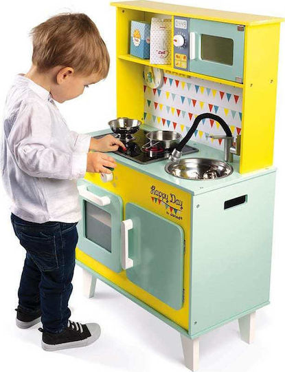 Janod Kinderküche Happy Day Big Cooker aus Holz