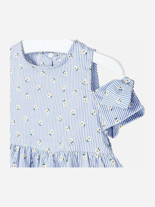 Kinderbluse Ärmellos Hellblau