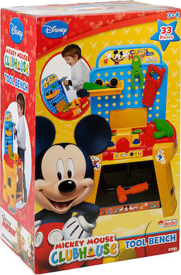 Dede Детска Маса за Игра Πάγκος Εργασίας Mickey Мики за 3+ Години 01985