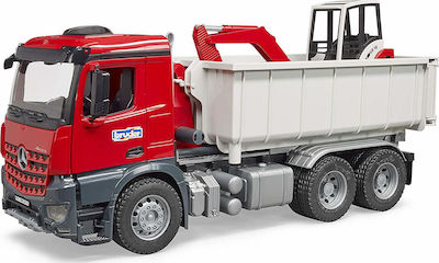 Bruder MB Arocs Roll-Off Container & Schaeff Mini Excavat Truck with Set for 3++ Years 03624