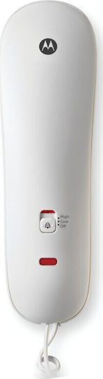 Motorola CT50 Corded Phone Gondola White CT50W