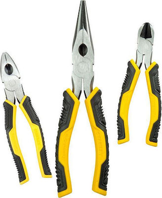 Stanley Control Grip Pliers set Length 150mm 3pcs