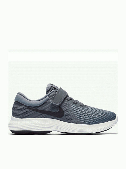 Revolution Revolution 4 PSV Kids Sports Shoes Running with Hoop & Loop Closure Gray