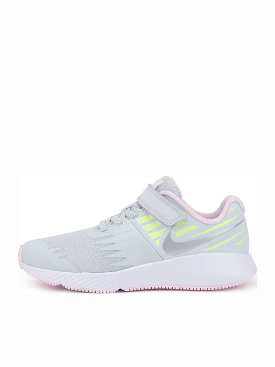 Star Runner Star Runner PSV PS Kids Sports Shoes Running with Hoop & Loop Closure Gray
