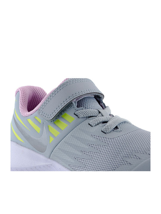 Star Runner Star Runner PSV PS Kids Sports Shoes Running with Hoop & Loop Closure Gray
