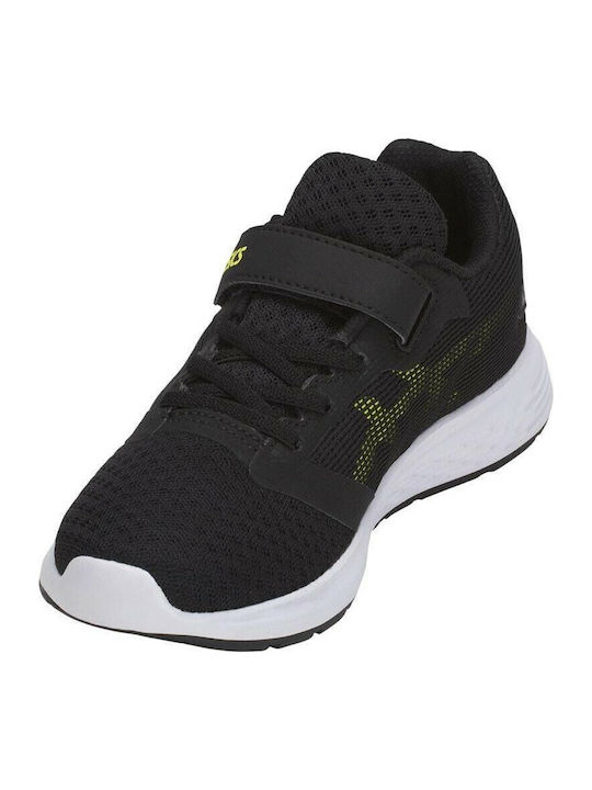 Patriot 10 PS Αθλητικά Παιδικά Παπούτσια Running με Σκρατς Μαύρα