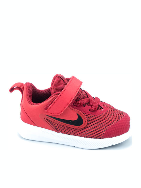 Bebe Downsifter 9 Tdv Incaltaminte Sport Copii Alergare Cu Închidere Hoop & Loop Roșii
