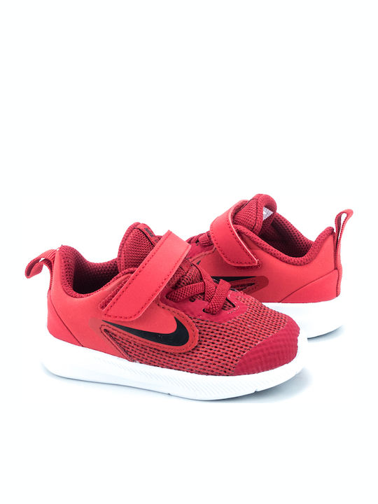 Bebe Downsifter 9 Tdv Incaltaminte Sport Copii Alergare Cu Închidere Hoop & Loop Roșii