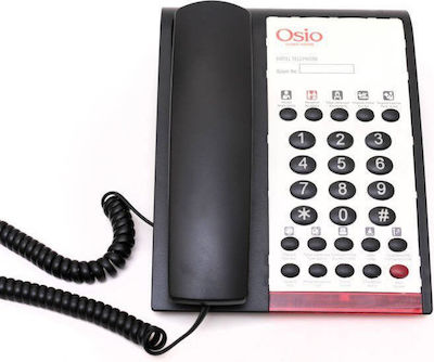 Osio OSWH 4800B Office Corded Phone Black