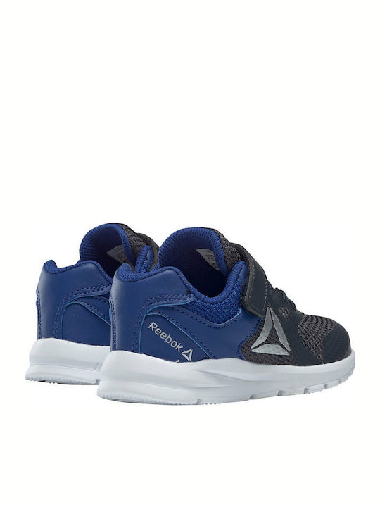 Rush Runner JR Rush Runner Kids Sports Shoes Running with Hoop & Loop Closure Navy / Blue / Silver