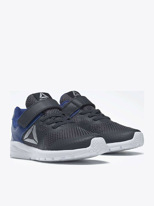 Rush Runner JR Rush Runner Kids Sports Shoes Running with Hoop & Loop Closure Navy / Blue / Silver