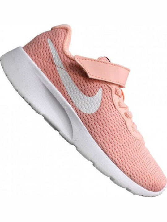 Tanjun Tanjun Kids Sports Shoes Running with Hoop & Loop Closure Bleached Coral / Black / White