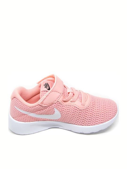 Tanjun Tanjun Kids Sports Shoes Running with Hoop & Loop Closure Bleached Coral / Black / White