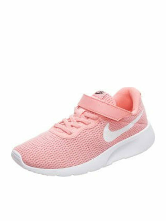 Tanjun Tanjun Kids Sports Shoes Running with Hoop & Loop Closure Bleached Coral / Black / White