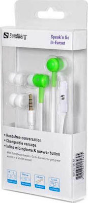 Sandberg Speak’n Go In-Ear In-ear Handsfree with 3.5mm Connector Green