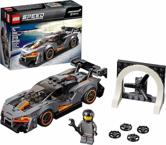 LEGO Speed Champions McLaren Senna за 7+ Години 219 Бройки