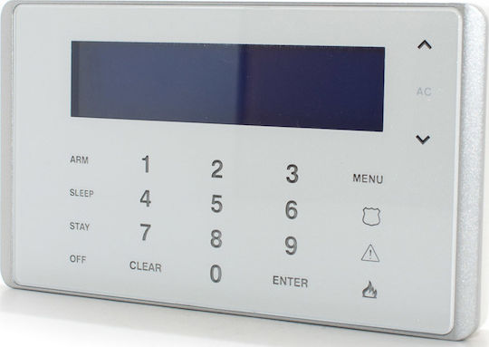 Paradox Tastatură de control acces securitate Atingere cu ecran în Alb Culoare K656