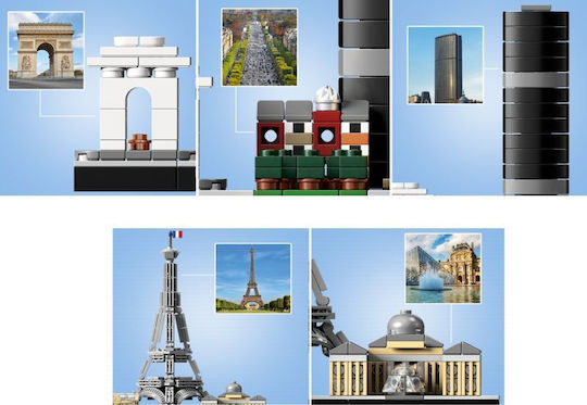 LEGO Architecture Paris for Ages 12+