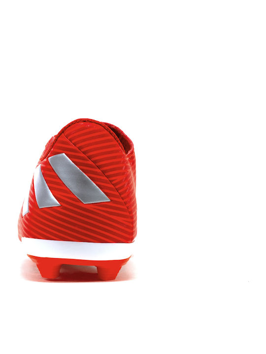 Nemeziz 19.4 FxG Kids Soccer Cleats Molded Red