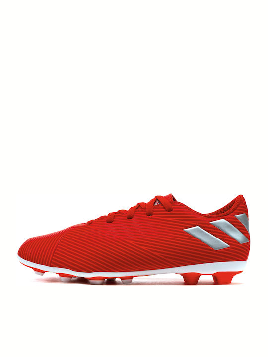 Nemeziz 19.4 FxG Kids Soccer Cleats Molded Red