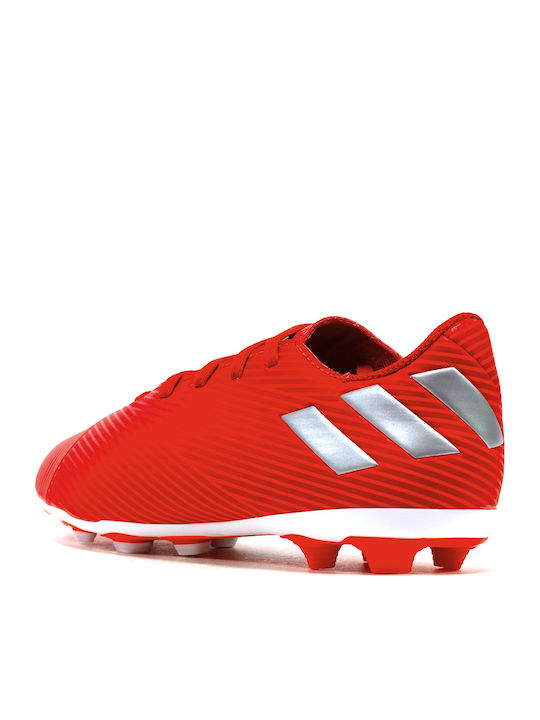 Nemeziz 19.4 FxG Kids Soccer Cleats Molded Red