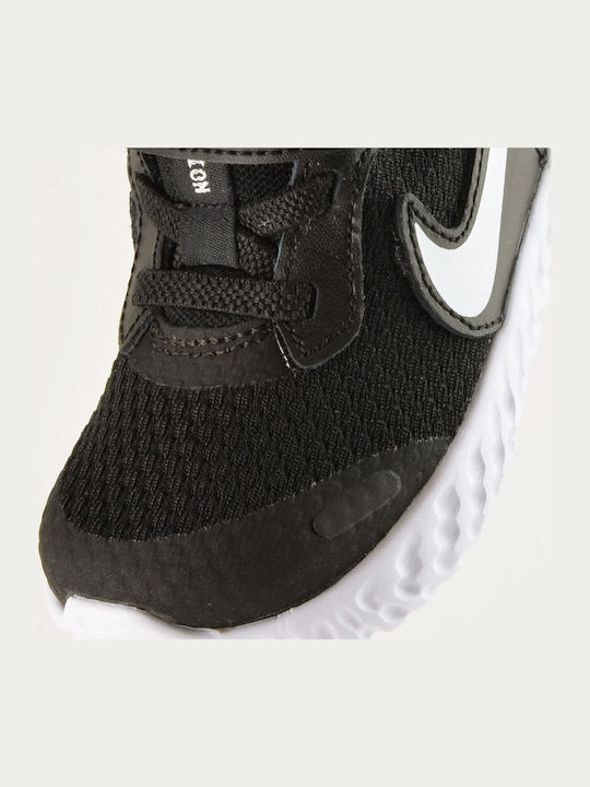 Revolution Revolution 5 Kids Sports Shoes Running with Hoop & Loop Closure Black / White / Anthracite