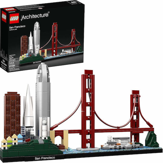 LEGO Architecture San Francisco pentru 12+ ani Ani 565buc